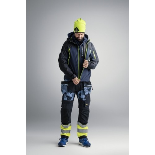 1300 Chaqueta impermeable elástica FlexiWork gris acero - Imagen 3