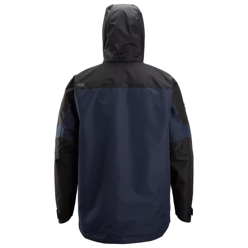 1304 Chaqueta impermeable AllroundWork color azul marino/ negro - Imagen 2