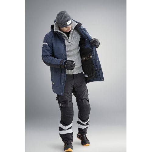 6619 Pantalones largos de trabajo térmicos 37.5 AllroundWork color azul marino - Imagen 5