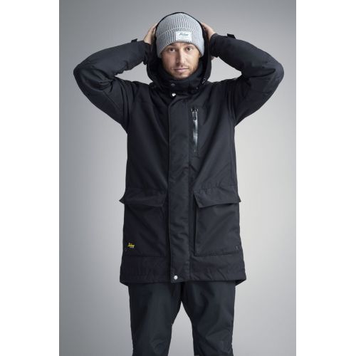 1800 Parka impermeable con aislamiento AllroundWork 37.5® negro - Imagen 2