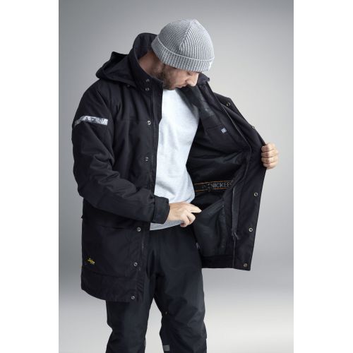 1800 Parka impermeable con aislamiento AllroundWork 37.5® negro - Imagen 3