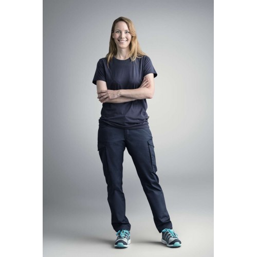 2516 Camiseta de manga corta para mujer verde forestal - Imagen 5