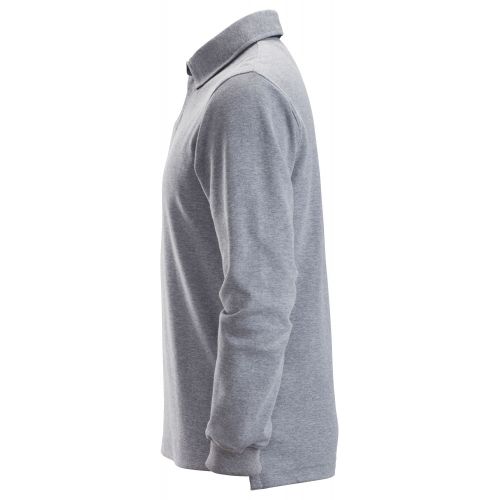 2612 Polo manga larga de rugby AllroundWork Gris - Imagen 4