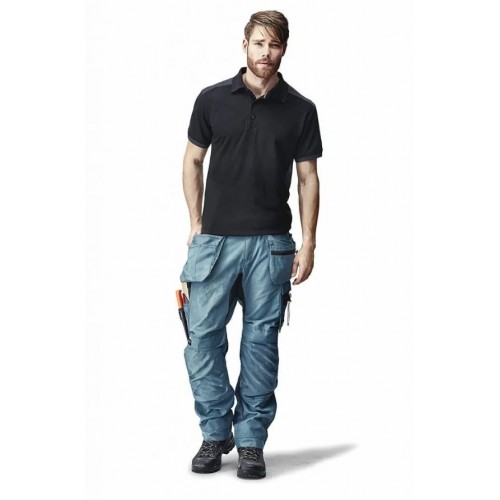 2708 Polo de manga corta clásico verde manzana - Imagen 6