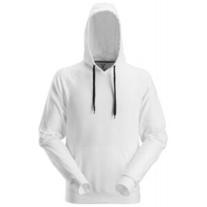 2800 Sudadera clásica con capucha blanca