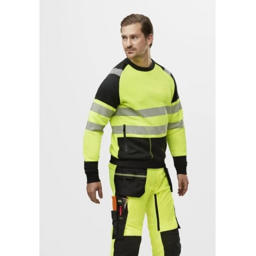 2831 Sudadera alta visibilidad clase 1 amarillo-negro - Imagen 6