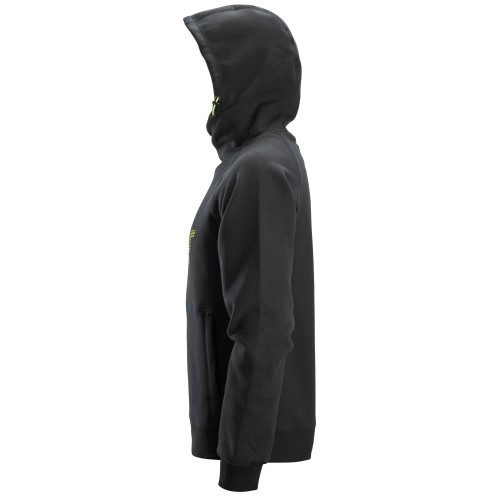 2845 Sudaderas con capucha y logo color negro - Imagen 4