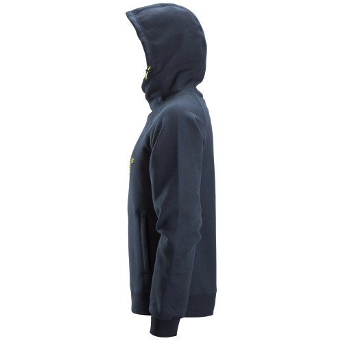 2845 Sudaderas con capucha y logo color azul marino - Imagen 3