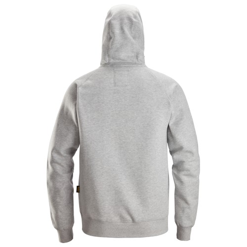 2846 Sudaderas con cremallera y capucha color gris jaspeado - Imagen 2