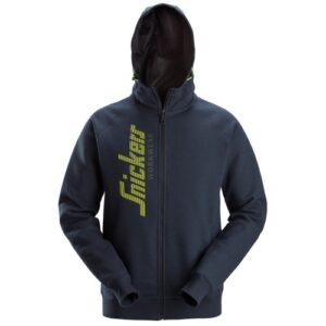 2846 Sudaderas con cremallera y capucha color azul marino