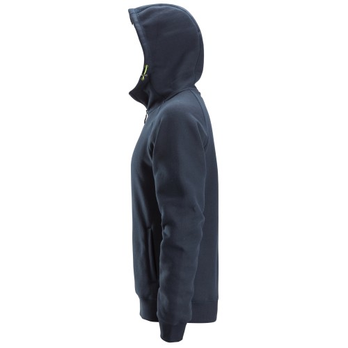 2846 Sudaderas con cremallera y capucha color azul marino - Imagen 3