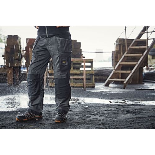 3212 Pantalones largos de trabajo DuraTwill bolsillos flotantes Gris - Imagen 6