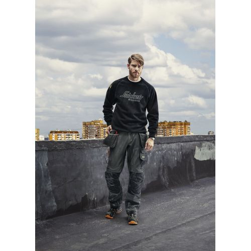 3212 Pantalones largos de trabajo DuraTwill bolsillos flotantes Gris - Imagen 5