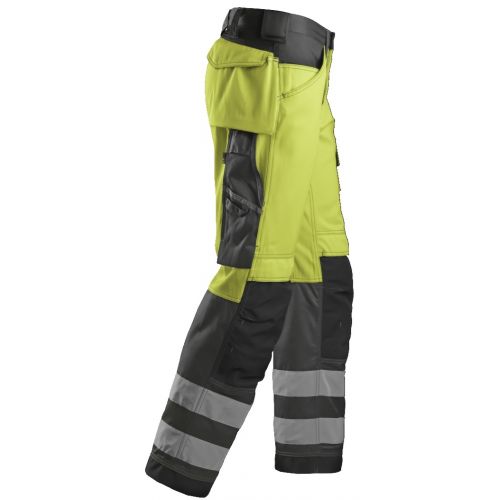 3333 Pantalón Alta Visibilidad Clase 2 Amarillo / Gris antracita - Imagen 3
