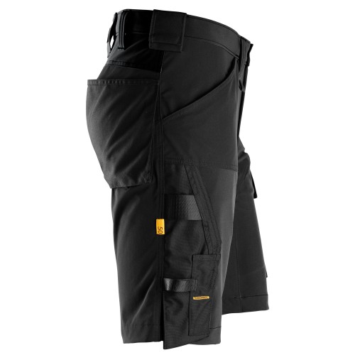 6173 Pantalones cortos de trabajo elásticos AllroundWork negros - Imagen 4