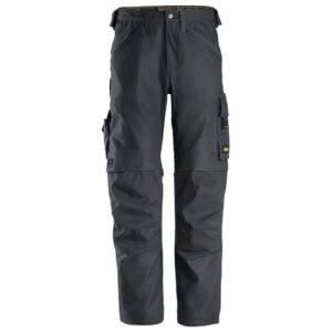 6324 Pantalones largos de trabajo elásticos AllroundWork Canvas+ color gris acero