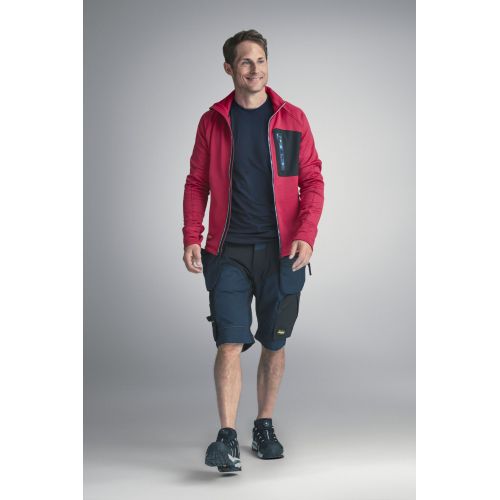 6904 Pantalones cortos de trabajo FlexiWork+ bolsillos flotantes azul marino - Imagen 2