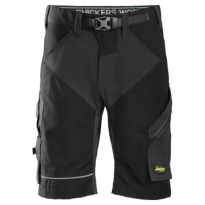 6914 Pantalones cortos de trabajo FlexiWork+ negro