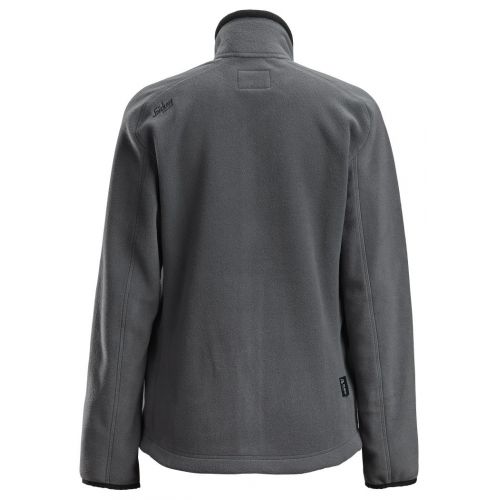 8027 Chaqueta forro polar de mujer AllroundWork Polartec® gris acero/ negro - Imagen 2