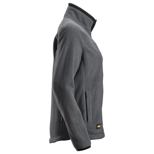 8027 Chaqueta forro polar de mujer AllroundWork Polartec® gris acero/ negro - Imagen 3
