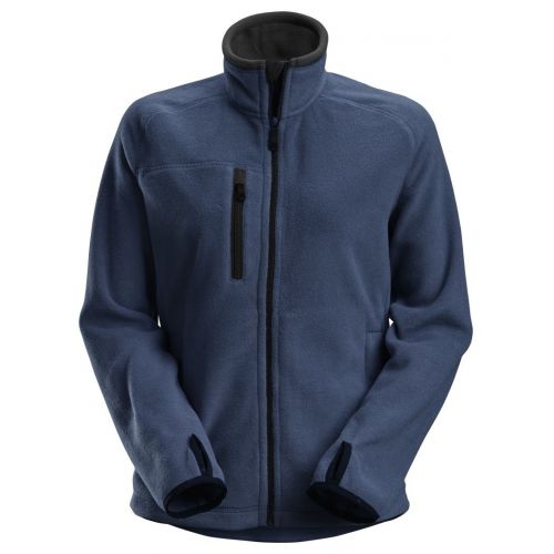 8027 Chaqueta forro polar de mujer AllroundWork Polartec® azul marino/ negro