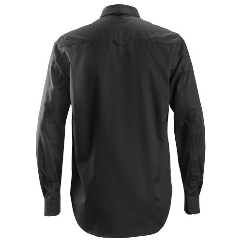 8510 Camisa Servicios manga larga Negro - Imagen 5