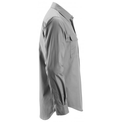 8510 Camisa Servicios manga larga Gris - Imagen 2