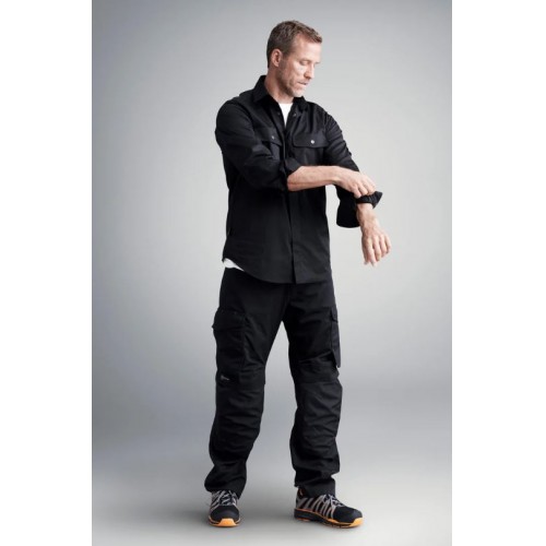 8510 Camisa Servicios manga larga Negro - Imagen 2