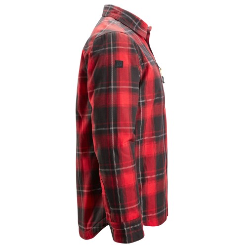 8522 Camisa aislante AllroundWork rojo-negro - Imagen 4