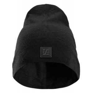 9009 Gorro de lana Merino negro