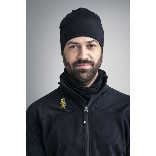 9054 Gorro Multifuncional negro sin costuras FlexiWork - Imagen 3