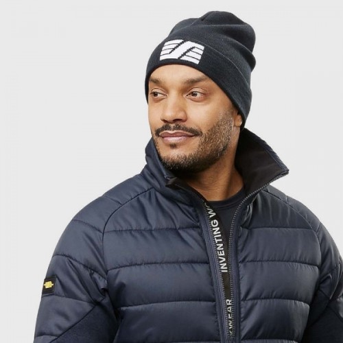 9035 Gorro para el uso diario 100% acrílico azul verdadero-negro - Imagen 2