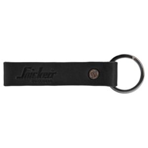 9751 Llavero de piel negro